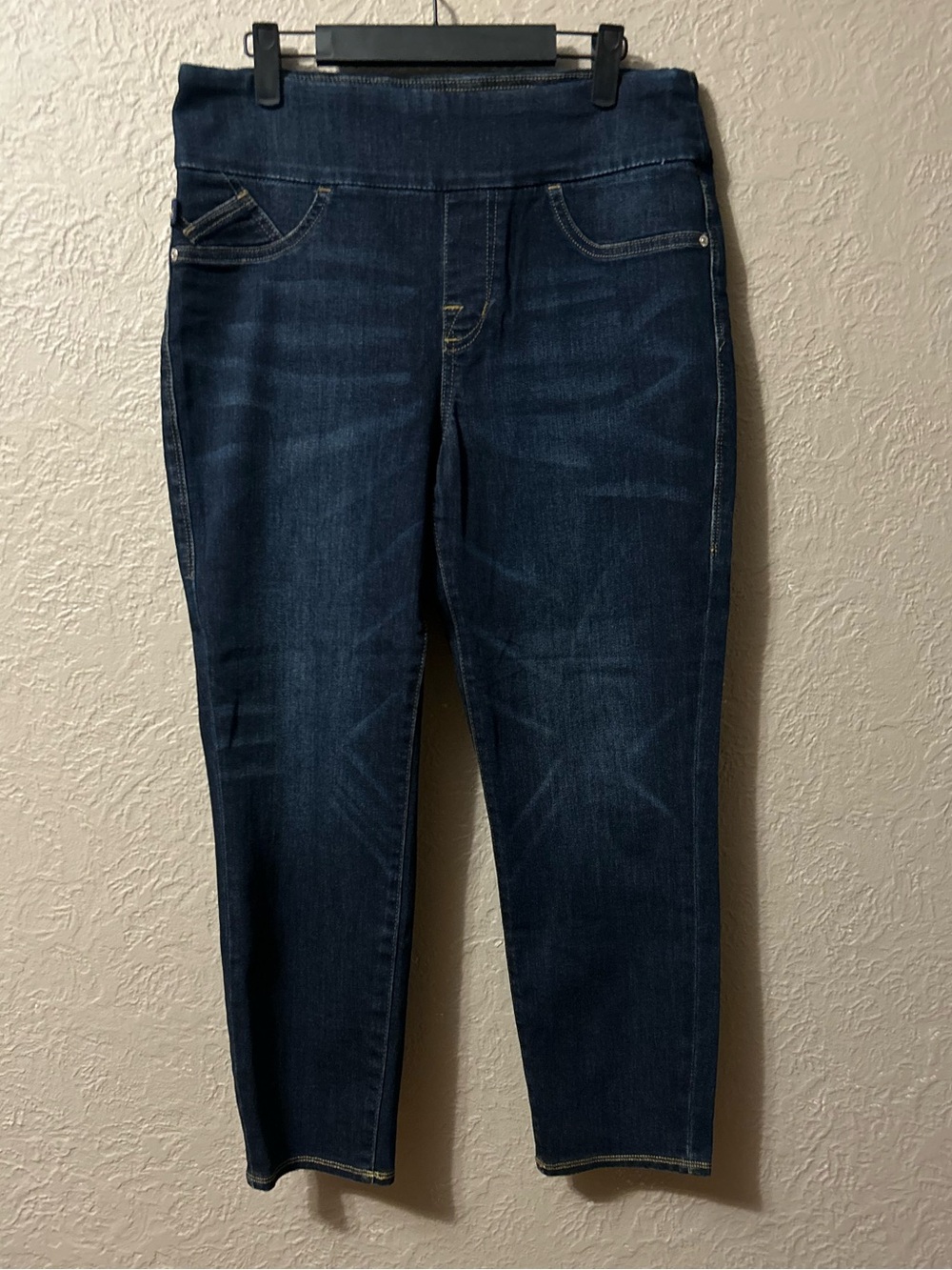 Rock & Republic Men's Dark Blue Slim Straight Jeans
